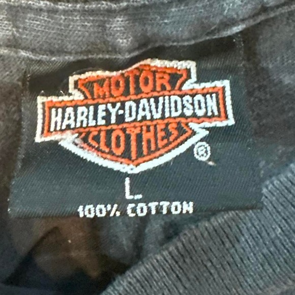 y2k vintage VINTAGE 1993 HARLEY DAVIDSON STURGIS BADLANDS BLACK HILL RALLY - Picture 8 of 8